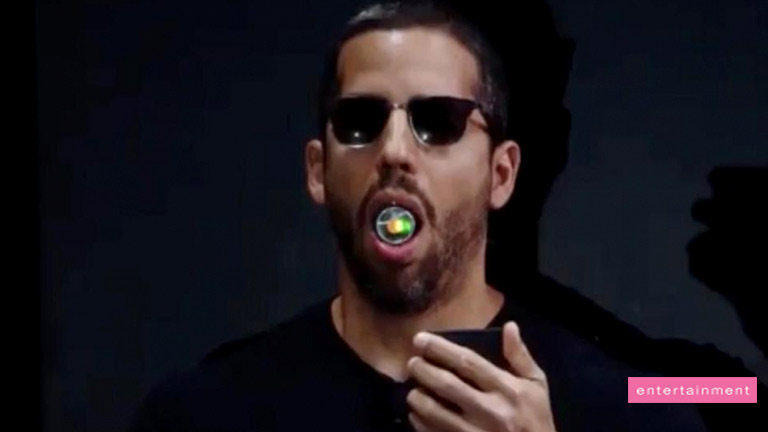 David Blaine nearly died after shooting himself in the mouth 