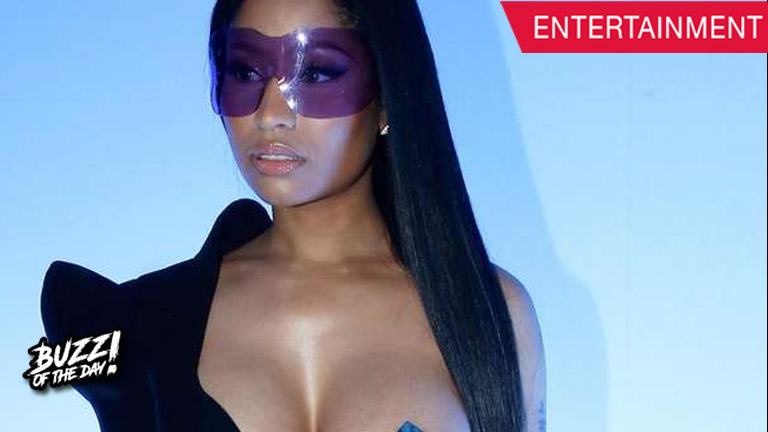 Nicki Minaj’s breast-exposing Paris Fashion Week