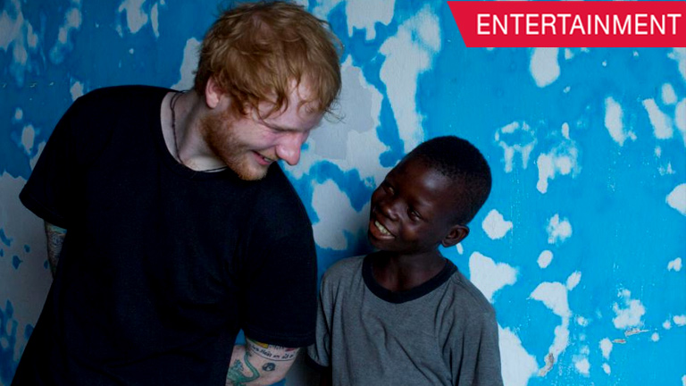 Liberian boy rescued by Ed Sheeran during Comic Relief 