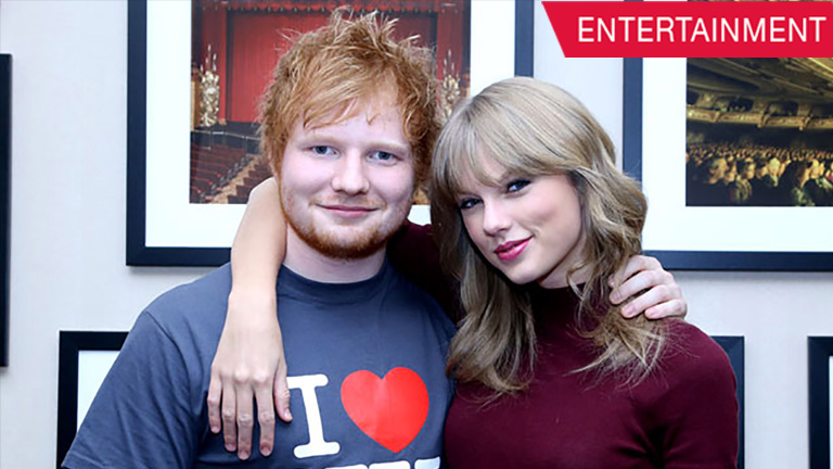 Taylor Swift’s sweet message to Ed Sheeran