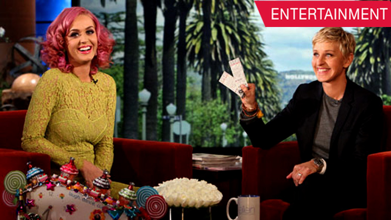 Ellen Totally Forget Katy Perry Was Married to Russell Brand