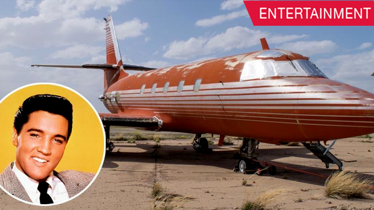 Elvis Presley’s private jet for sale
