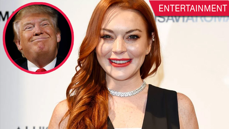 Lindsay Lohan wants people to stop bullying Donald Trump