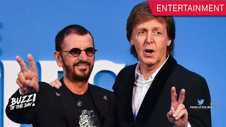 Paul McCartney and Ringo Starr reunite 