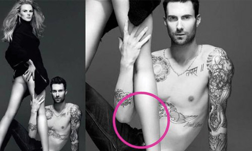 adam levigne Celebrity Photoshop Fails