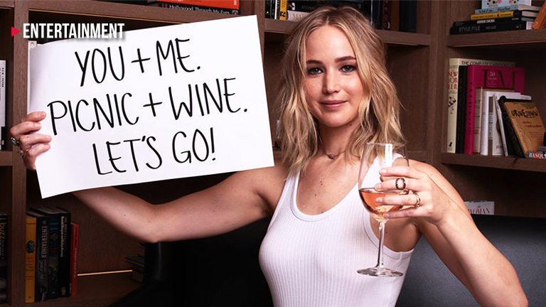 Wine Tasting with Jennifer Lawrence