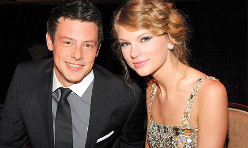 Cory Monteith and taylor