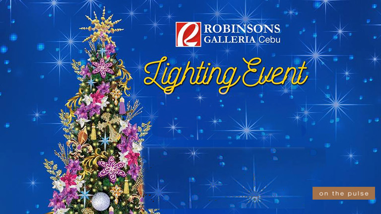 Christmas Lighting Event at Robinson’s Galleria