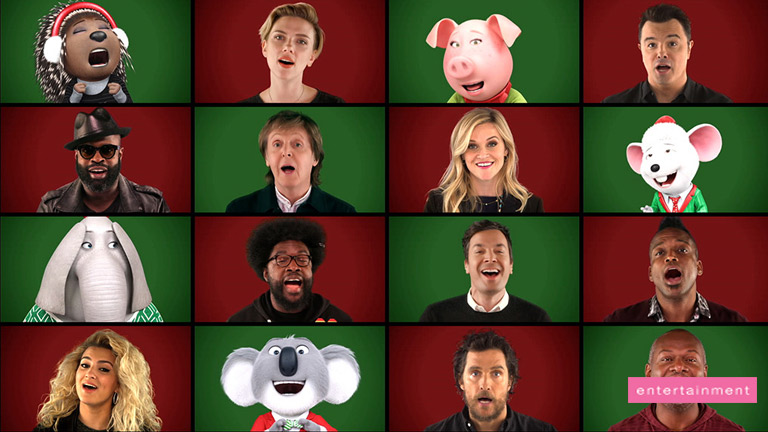 Jimmy Fallon, Paul McCartney and the Sing Cast Perform