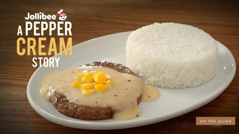 Jollibee’s Pepper Cream Burger Steak