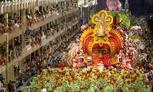 Pre-Carnival in brazil