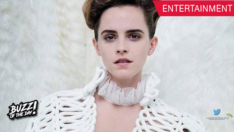 Emma Watson does a topless photo