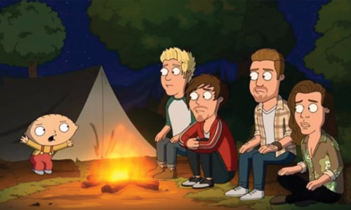 See One Direction Reunite On Family Guy