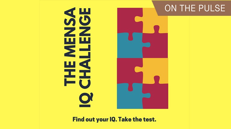 Take the Mensa IQ Challenge