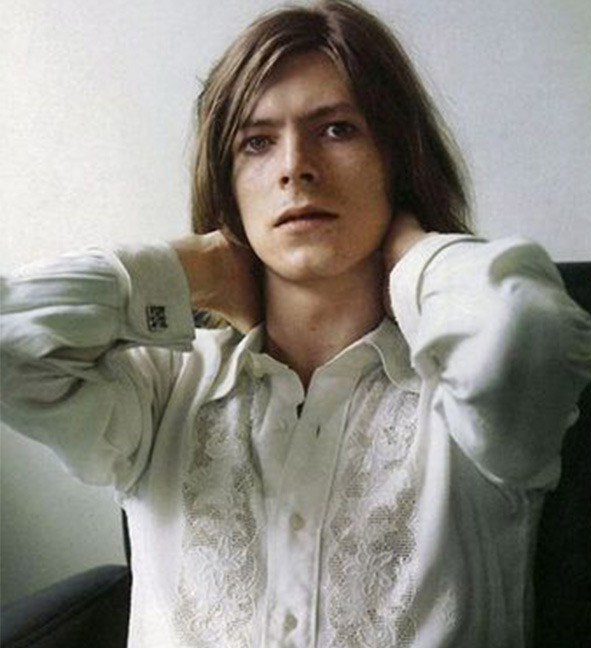 David Bowie wears barong tagalog