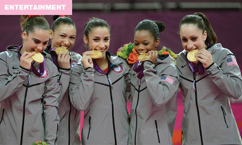 biting olympic medals tradition