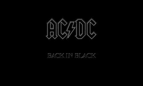 Back in Black  AC/DC