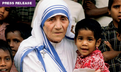 Mother Teresa Declared a Saint