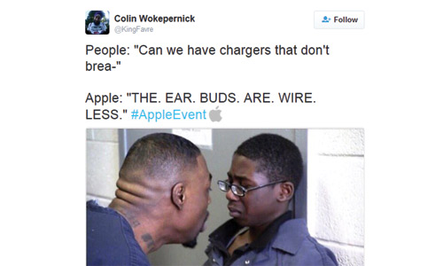 hilarious reactions to iPhone 7