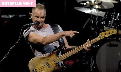 Sting debut a new song