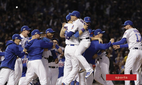 Chicago Cubs Lift 108-Year Old Curse