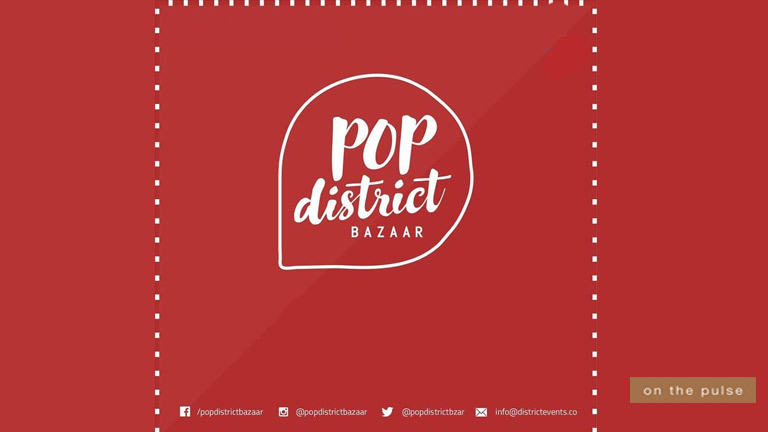Pop District Bazaar is Back with Shops Open until Midnight!