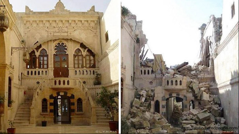 Before and After Pics of Aleppo 3