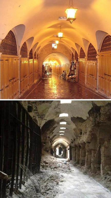 Before and After Pics of Aleppo