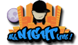 all night live logo drop shadow
